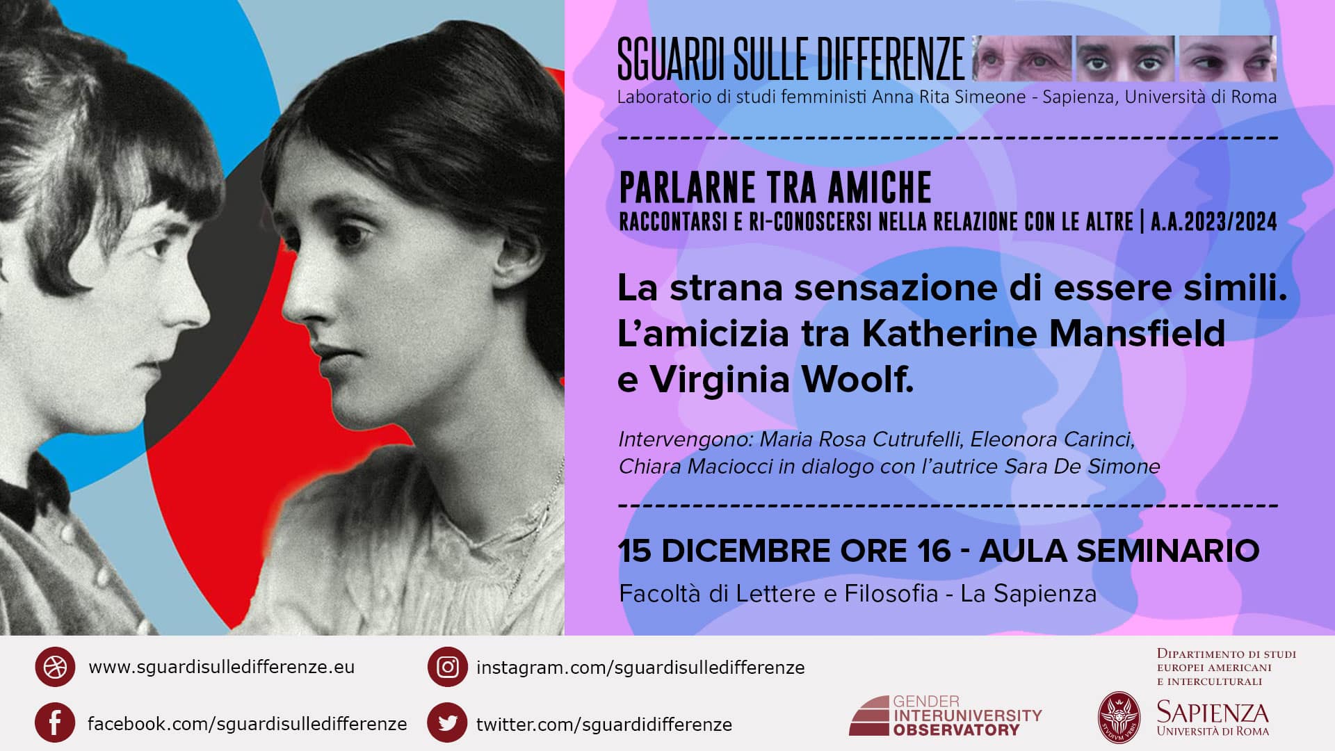 Locandina evento 15 dicembre