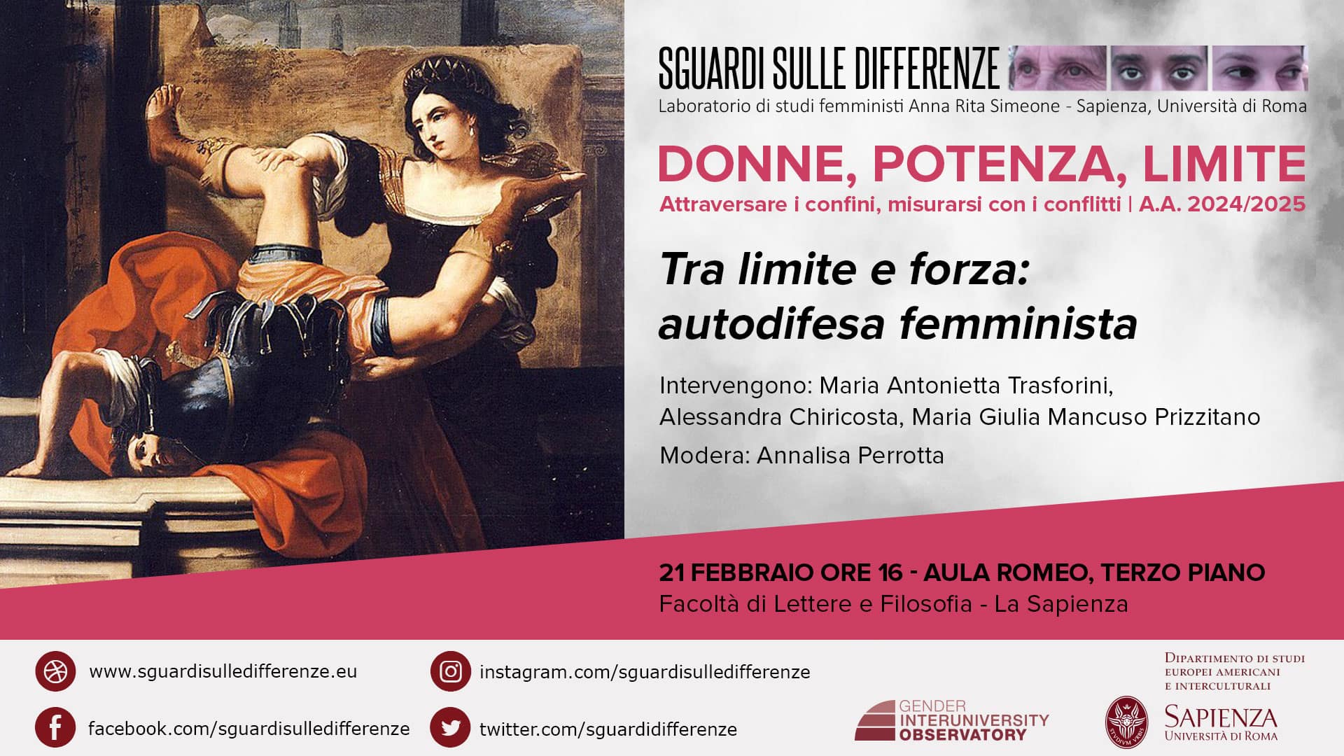 Locandina incontro 21 febbraio