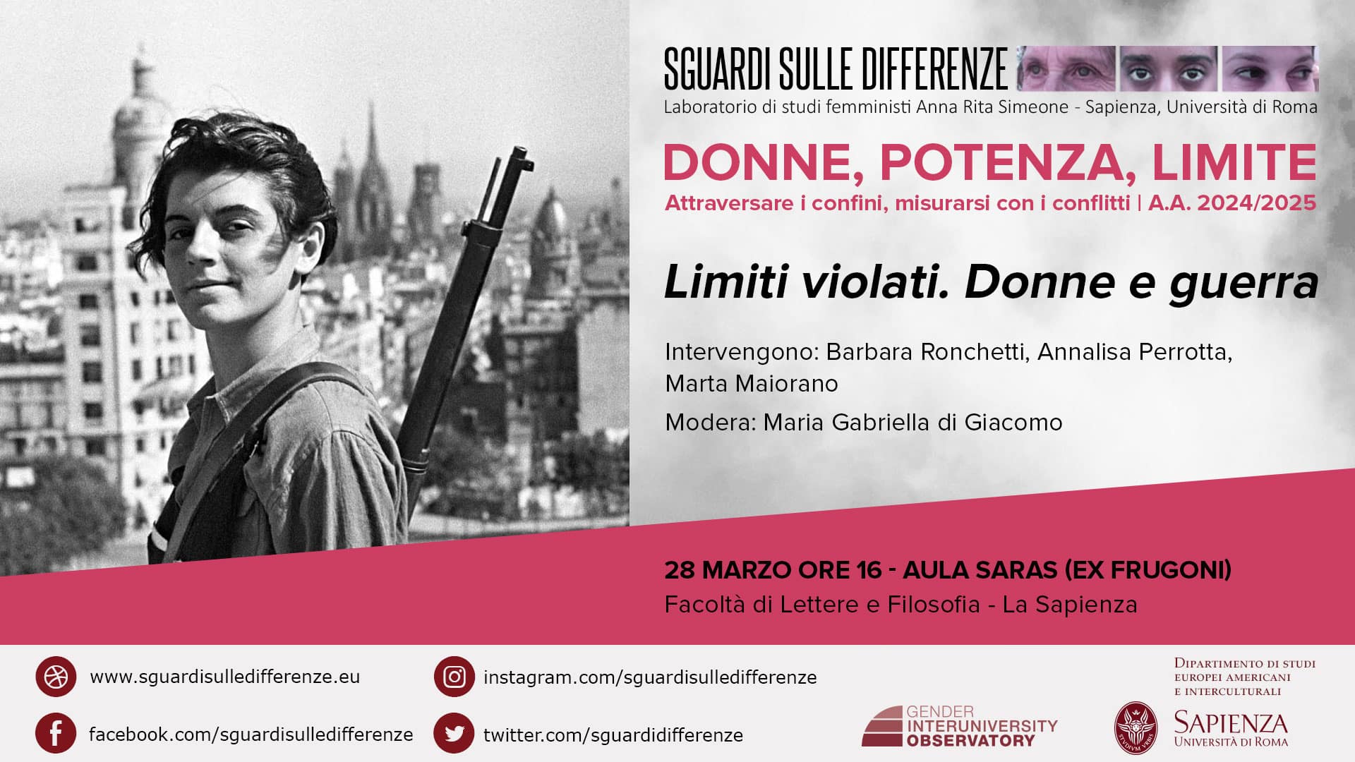 Locandina incontro 28 marzo